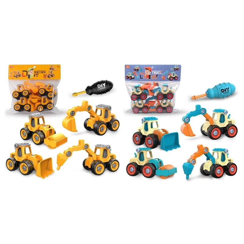 

Creative Model Car Toy w/ Screwdriver Moveable Joints Toddler Early Learning Toy