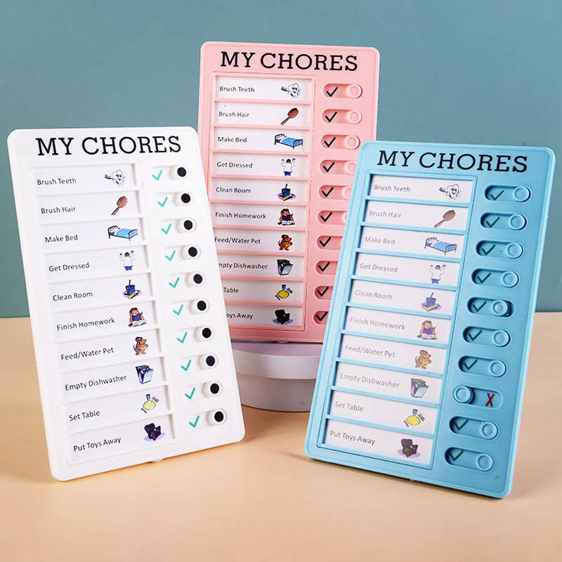 

My Chores Daily Weekly Monthly Planner Multi-Purpose Wall Hanging Checklist Memo Sticky Notes Pad Stationery Notepad