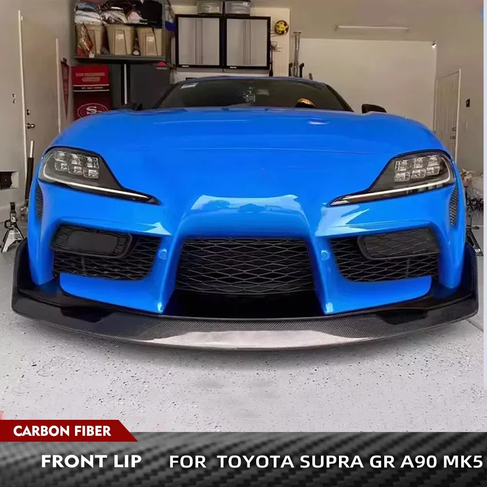 Автомобильный передний бампер спойлер сплиттеры защита бампера для Toyota Supra GR A90 MK5