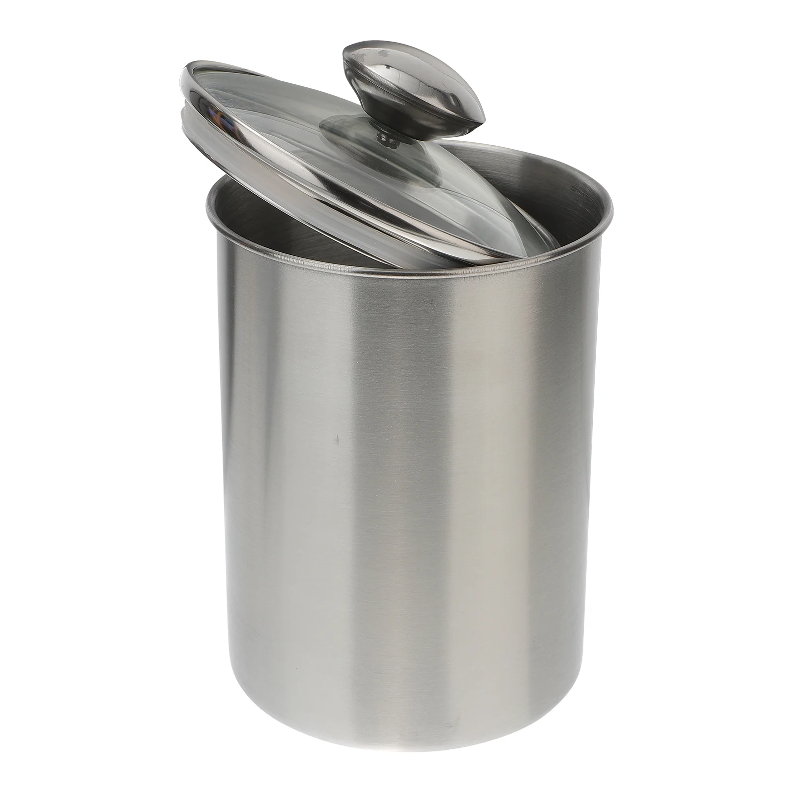 

Storage Canister Jar Coffee Container Tea Metal Canisters Tank Cereal Steel Sealed Airtight Kitchen Candy Air Containers