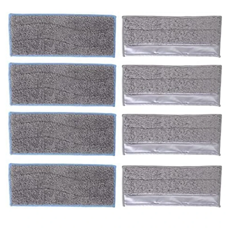 

Top Sale 8PCS Replacement Washable Mopping Pads For Irobot Braava Jet M6 Series (4 Wet Pads & 4 Dry Pads)
