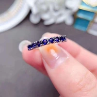 yulem sapphire gemstone rings for women solid 925 sterling silver ring for wedding engagement bride diamond fine jewelry