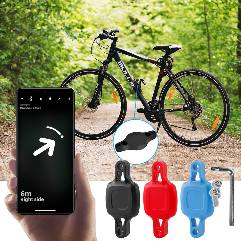 

For AirTag Bike Mount Locator Anti-Theft Protective Cover Universal Bicycle Holder Tracker Positioner Covers Cycling Accessories