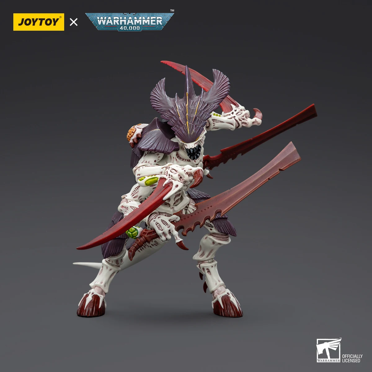 JOYTOY Warhammer 40K Tyranids Фигурка Улей Флот Левиафан суставы подвижная фигурка Tyranid Warrior с