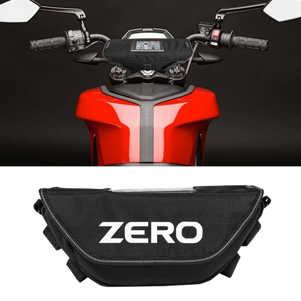 

For Zero SR/F SR/S SR S FXS FX DSR DS DSR/X 2021 2022 2023 Waterproof motorcycle handlebar travel navigation bag