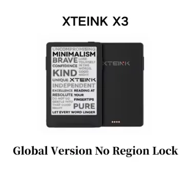 Фото Электронная книга XTEINK X3/X4 Pro с экраном E-Ink, 220ppi, ультратонкая, 650 мАч, 16 ГБ, магнитный легкий чехол, возможность индивидуальной настройки. №2