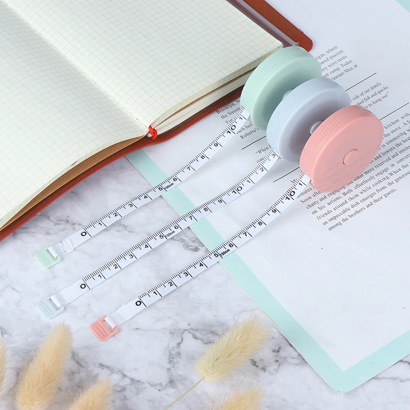 

1.5m Soft Tape Measure Double Scale Body Sewing Flexible Ruler Weight Loss Medical Body Measurement Sewing Tailor Craft Tool