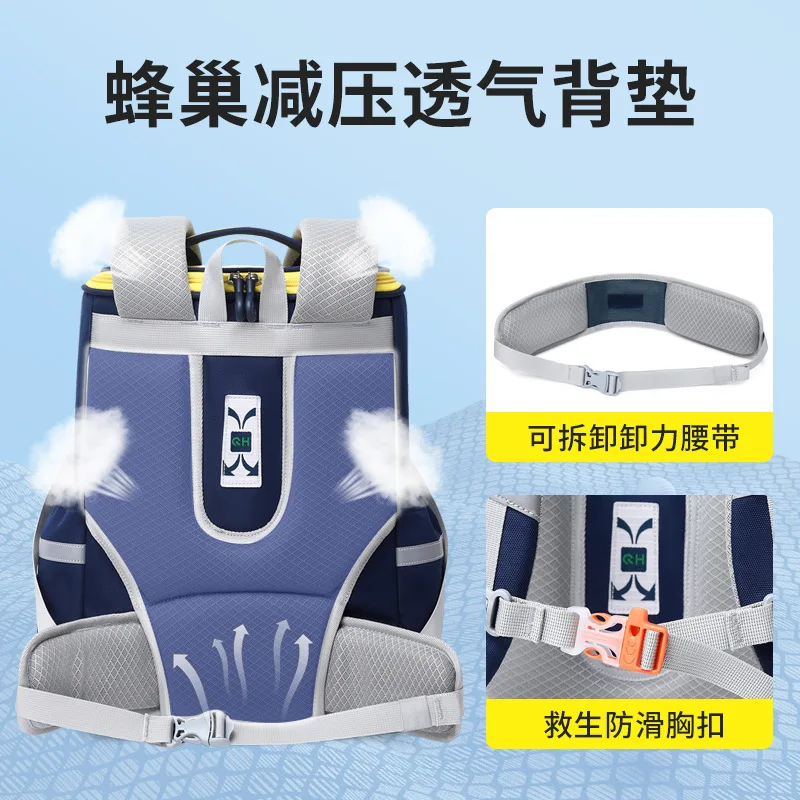 waterproof Orthopedic primary school Backpacks children Backpack School Bags boys Girls kids satchel Schoolbag mochila infantil
