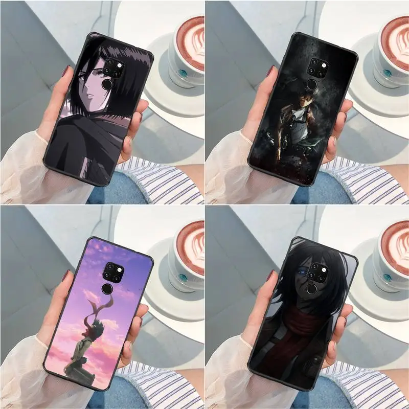

Attack On Titan Phone Case For Huawei G7 G8 P7 P8 P9 P10 P20 P30 P50 Lite Mini Pro P Smart Plus Coves