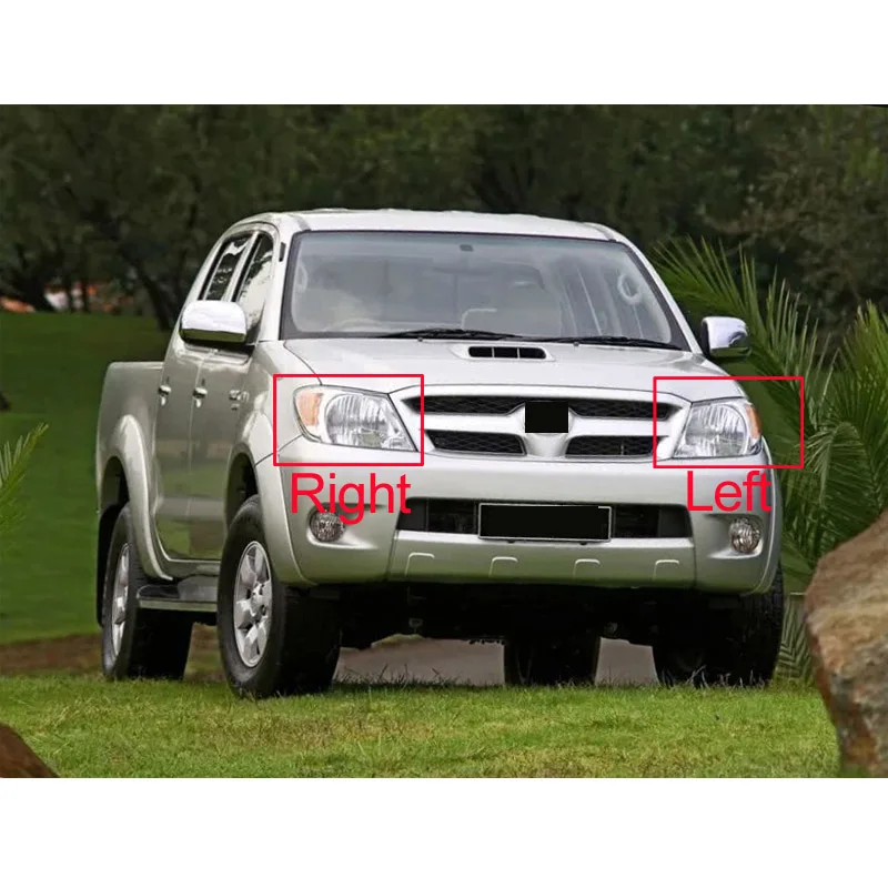 Чехол для передней фары автомобиля абажур лампа стеклянный чехол объектива Toyota