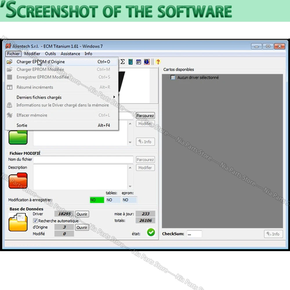 Лидер продаж 2024 программное обеспечение для сканирования ECM Titanium V1.61