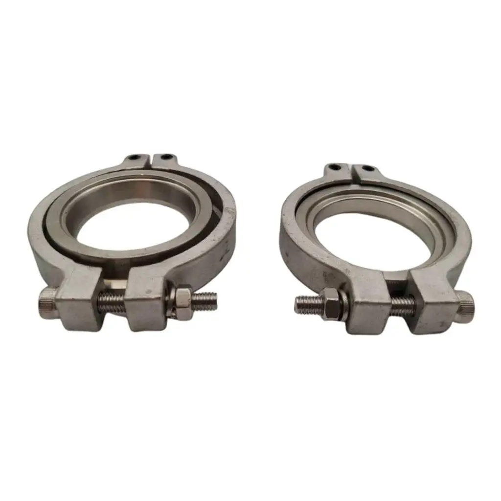 Stainless Steel V Band New Flang/Clamp Set for Tial 44mm Wastegate | Turbo Chargers & Parts