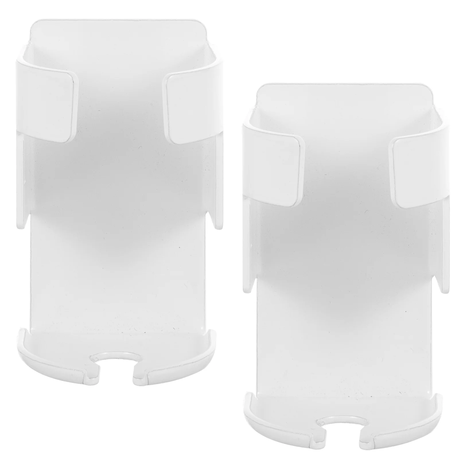 

2 Pcs Holder Wall Holders Small Electric Mounted Storage Shelf Organizer Metal Case Braces