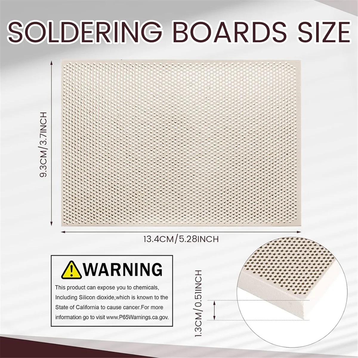 Набор для ювелирной сварки сварочный блок сотовая керамическая сварочная