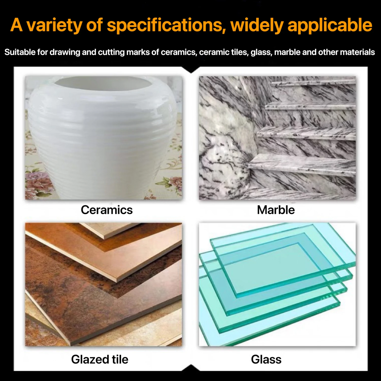 Металлический маркер для дерева и стекла