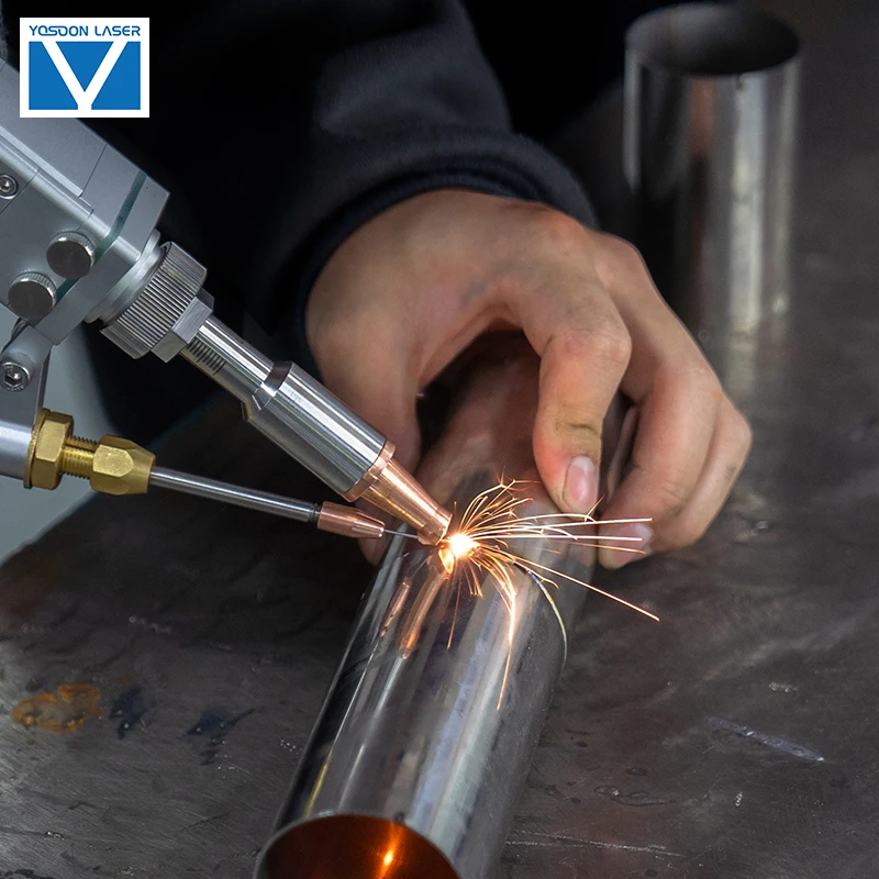 Ручной сварочный пистолет Super Weiye медное лазерное сварочное оборудование для