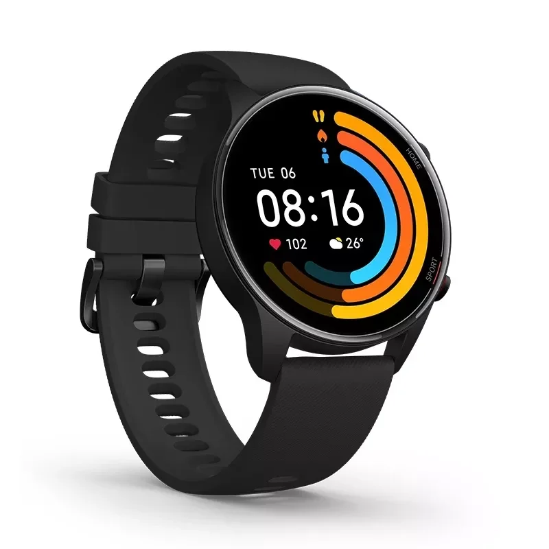 

Часы с AMOLED дисплеем 1,39 дюйма, GPS, Bluetooth, фитнес-трекер, водостойкие до 5 атм