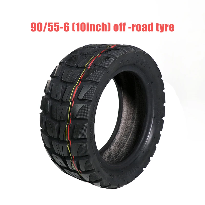 

TUOVT 10 Inch Off Road Tire 90/55-6 Outer Tire for Zero 11X Speed Plus Dualtron Thunder Kaabo Wolf Warrior Electric Scooter