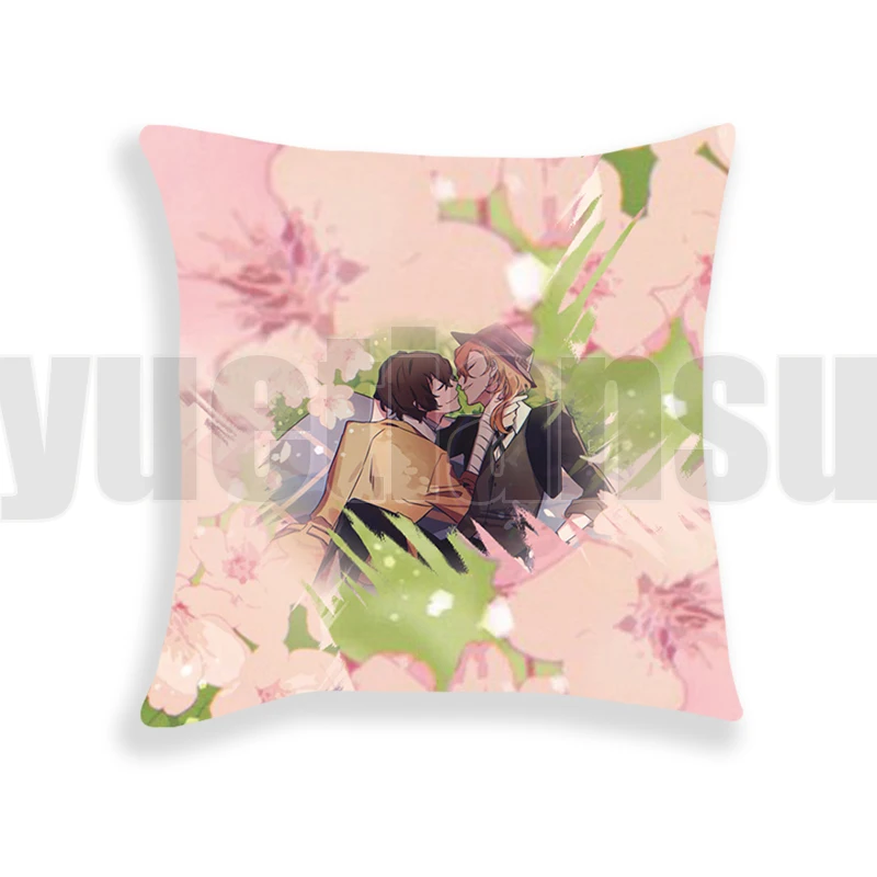 

Japanese Dakimakura Bungou Stray Dogs Body Pillow 3D Anime Osamu Miya Pillow Case Cushion Cover Pillow Hugs Pillowcover 45x45 cm