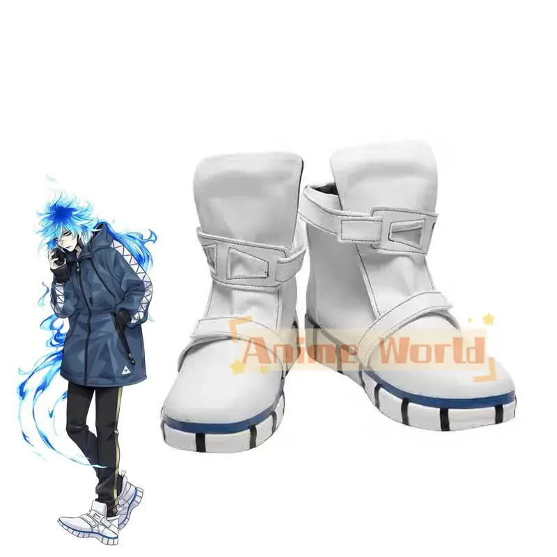 Twisted Wonderland Idia Shroud Games Customize Cosplay Flat Shoes Boots Halloween Carnival Christmas