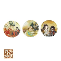 anime tian guan ci fu hua cheng xie lian acrylic antiquity cosplay quicksand coasters shake official decor creative fans gifts