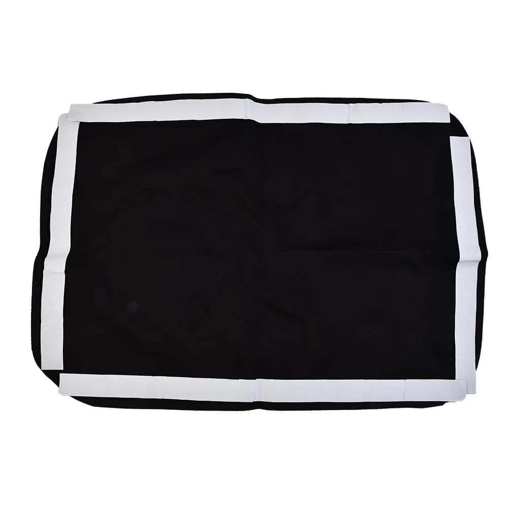 

100% Brand New High Quality Practical To Use Replacement Shade Cover 16x25in Accessories Black Blackout Camper