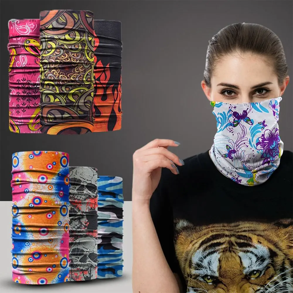 Тактическая головная повязка шарф для защиты шеи, велосипеда, кемпинга, пешего туризма, рыбалки, волшебный головной убор, ветрозащитные головные шарфы, УФ-маска для лица