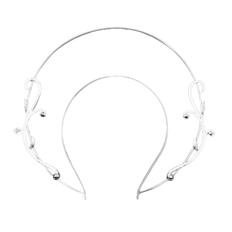 Новогодний обруч унисекс для волос взрослых повязка на голову в святой форме с