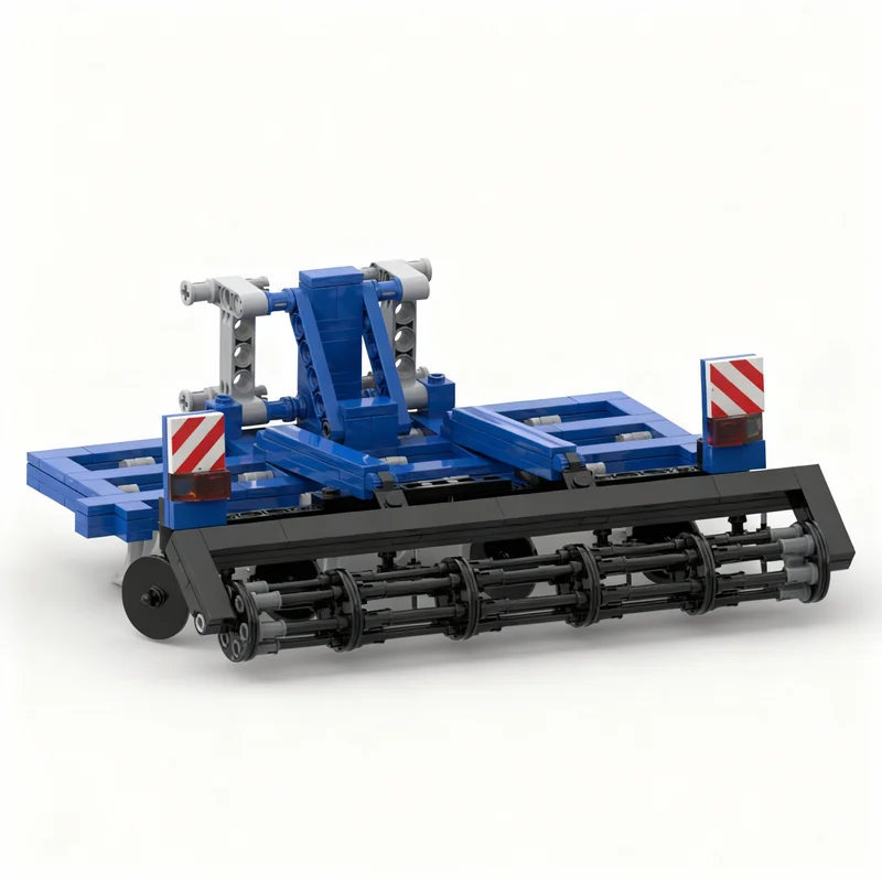 Фото Набор для сборки MOC Rabe Blue Bird 3 Cultivator 42054 Claas, 295 деталей, креативный конструктор, коллекционная игрушка, подарок для фанатов №2