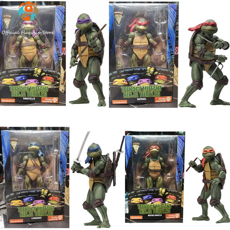 Neca 1990 Film Version Limited Edition Action Figurine Model Pvc Statue Room Ornament Birthday Gift