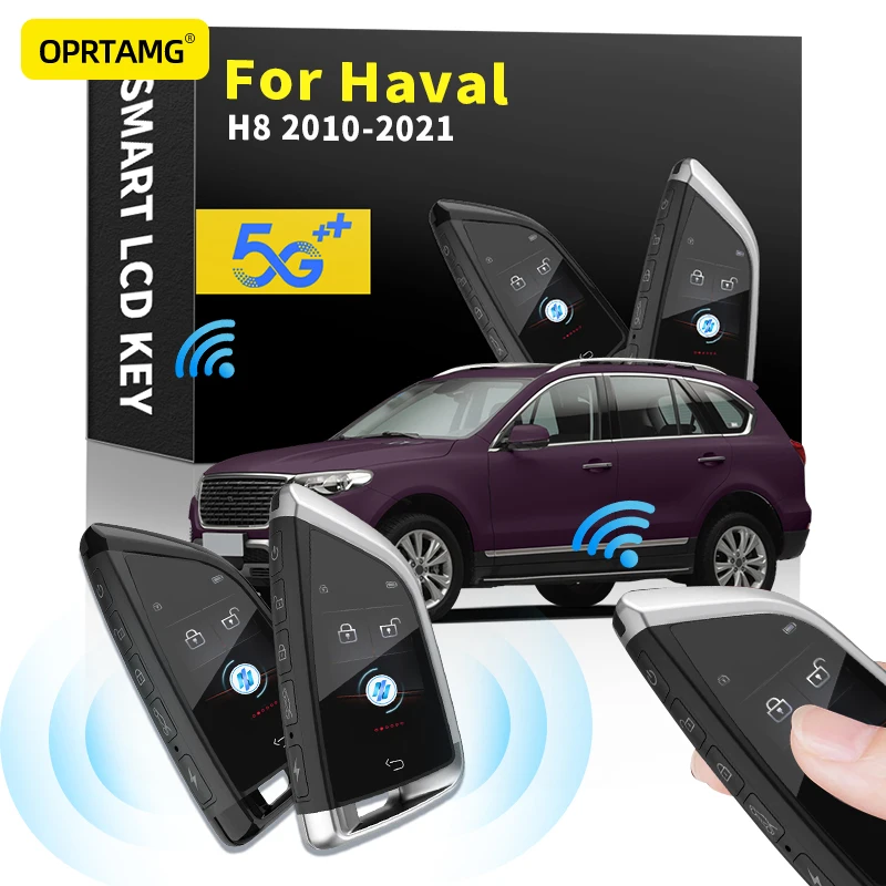 

Car Smart Remote Control Key LCD Display for Keyless Smart Key For Haval H8 2000 2001 2002 2003-2017 2018 2019 2020 2021 2022