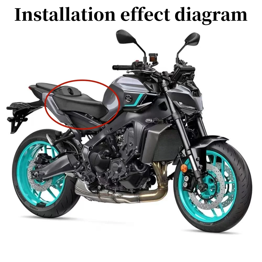 Фото Moto Avant Rider Conducteur Passager Si Wee Coussin Pour YAMAHA MT09 MT-09 SP грузовики 09 2024 2025 №2