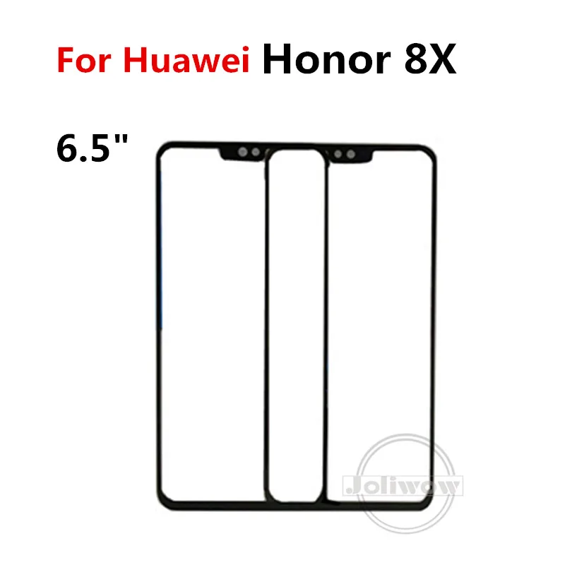 

For Huawei Honor 8X Touch Screen Glass Panel Sensor Touchpad Front Glass Panel Parts for Honor 8 X 8x touchscreen 6.5"