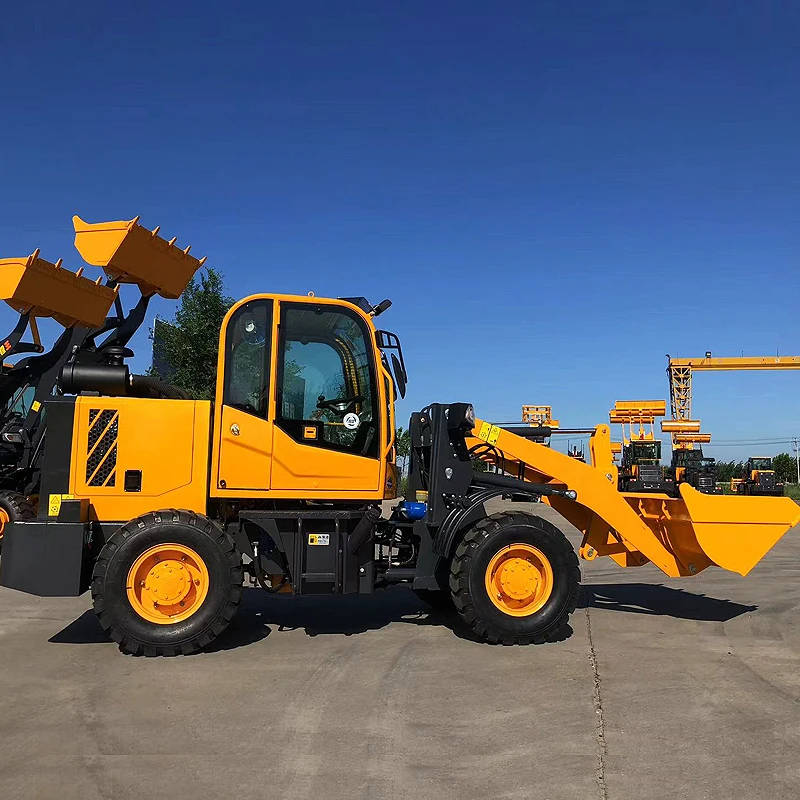 

Chinese Backhoe Excavator Loader 4 Wheel Small Mini Backhoe Loader