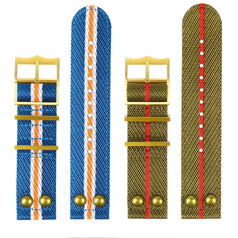 Ремешок для часов Tudor Heritage black bay series бронзовый маленький Красный цветок 1958 M79250BA