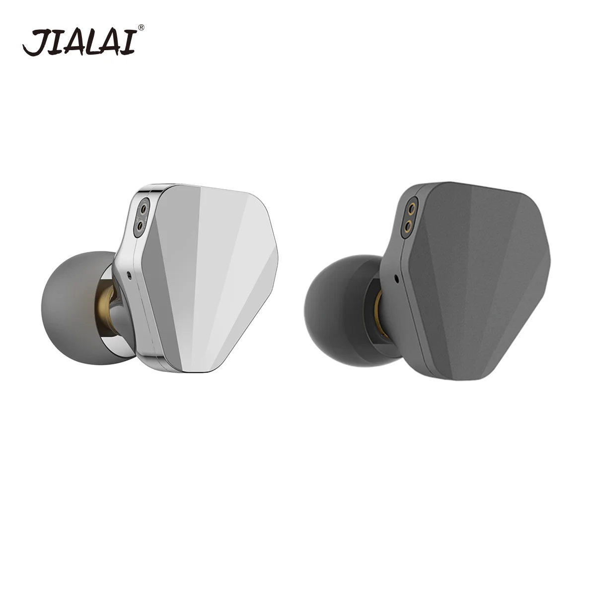 JIALAI Carat наушники-вкладыши 10 мм с титановым покрытием DLC динамические IEM съемные 0 78