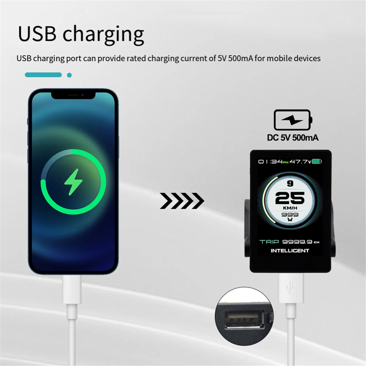 Дисплей Ebike P860C 860C ЖК-дисплей Водонепроницаемая соединительная вилка для