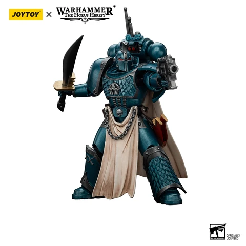 JOY TOY Warhammer 40K 1/18 Фигурка Альфа Легион Лernaean Терминатор с зарядным устройством Volkite