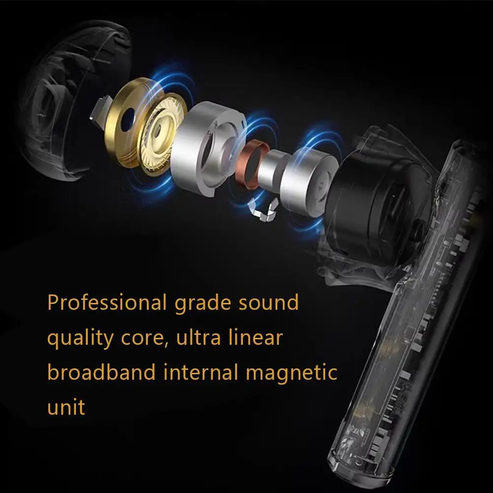 Беспроводные Bluetooth-наушники с активным шумоподавлением 55 дБ