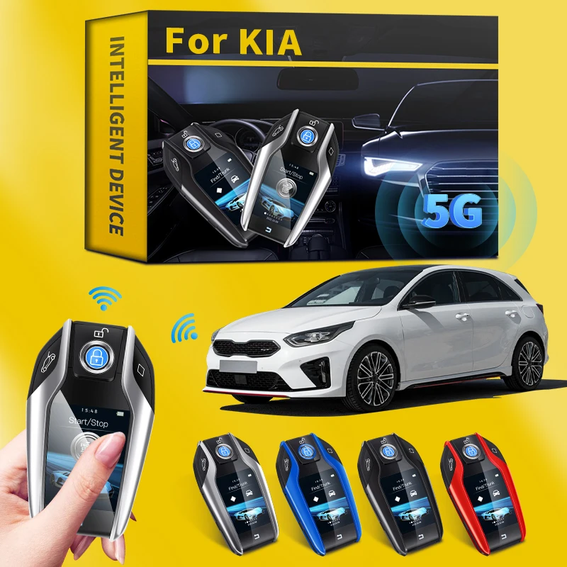 

Smart Car Key LCD Screen Display For Kia Rio 3 K2 Ceed Cerato K3 Sportage 4 Picanto K5 Optima Sorento Forte Stinger Key chain