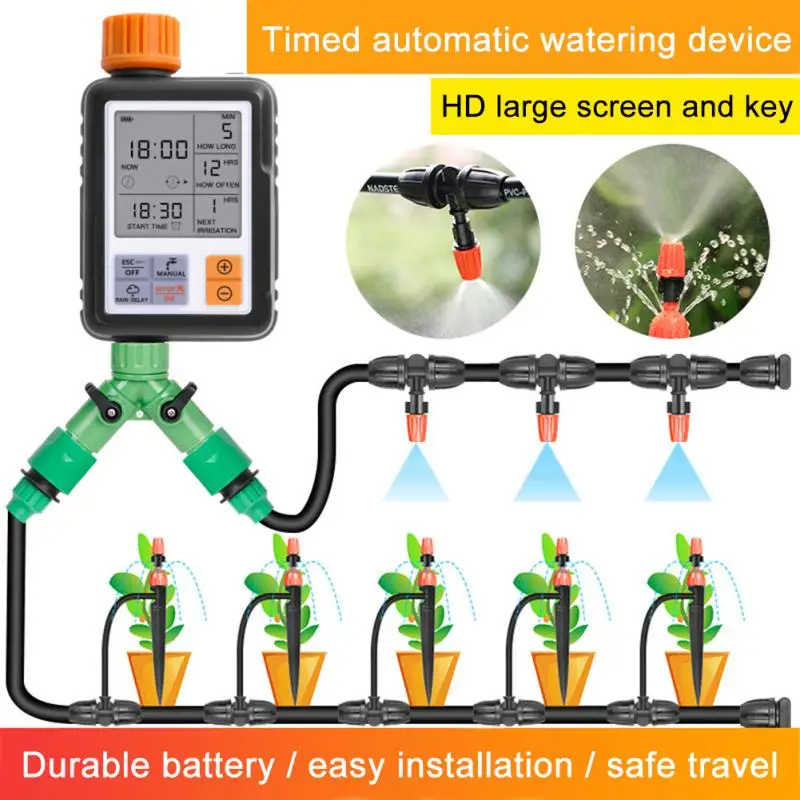 

All Days Use Digital Water Timer Outdoor Irrigation Automatic Temporizador Inteligeter Garden Accessories Adjustable Programer