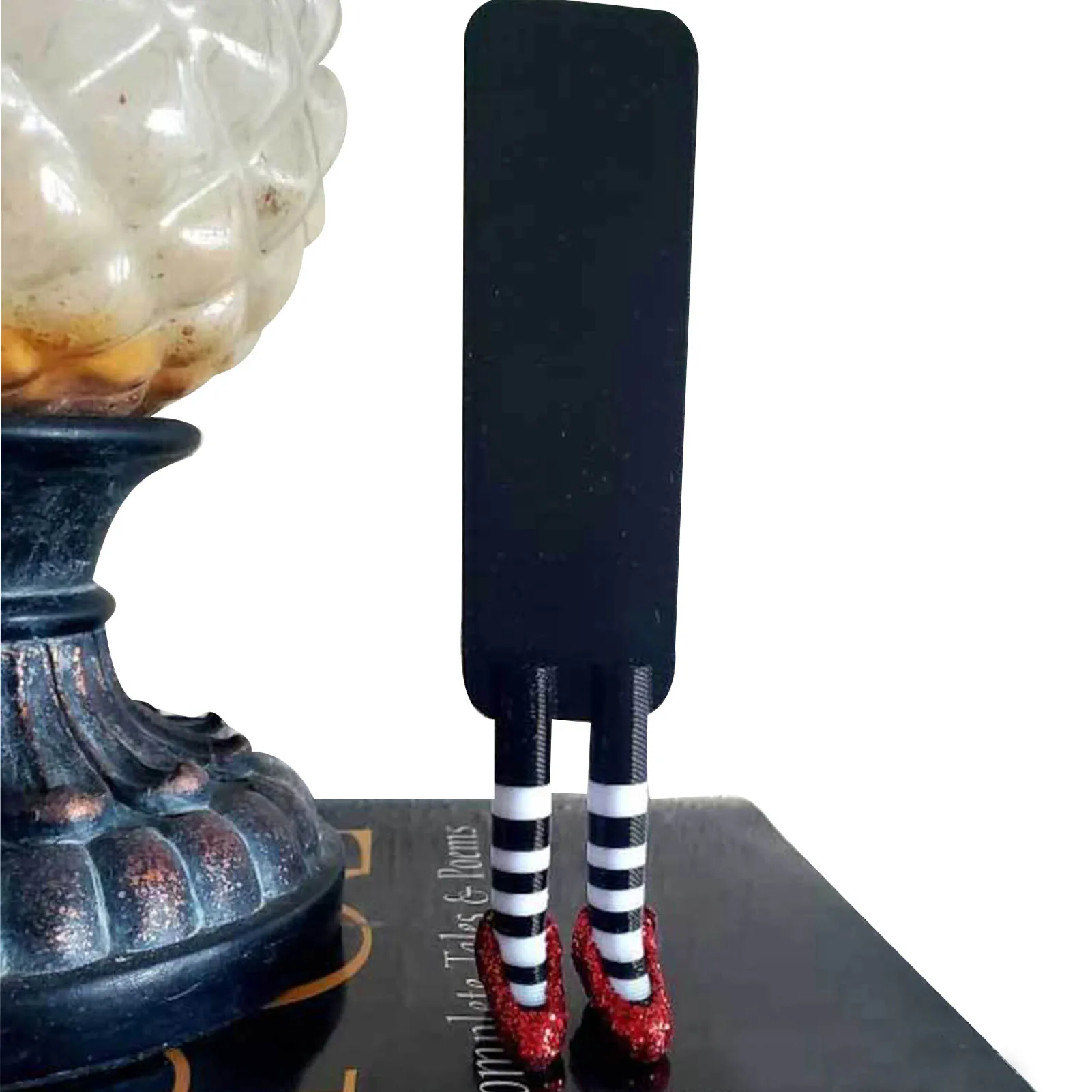 

Witch Leg Book Mark Horror Book Mark Legs Halloween Book Marks For Book Lovers Wicked Witch Legs Resin Crafts For Bookworm And