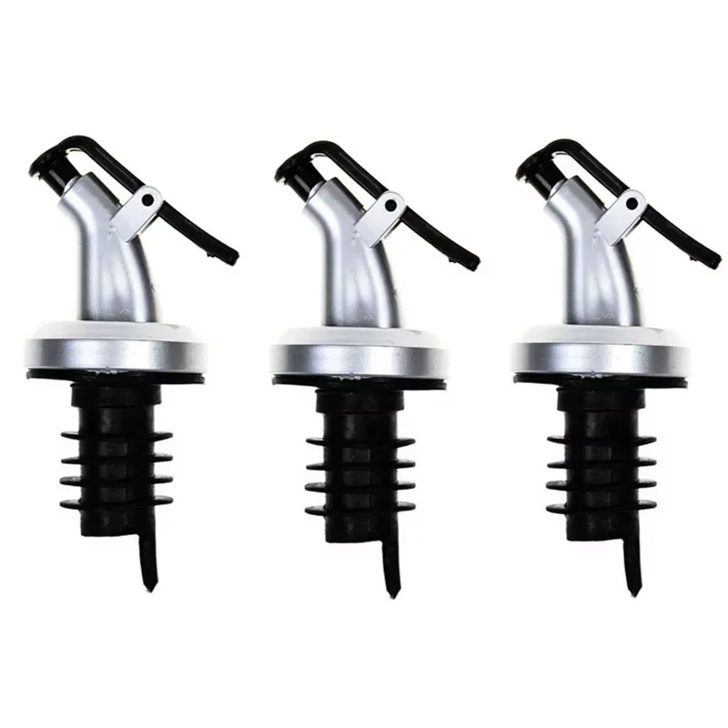 

3PCS Bottle Dispenser Leak Proof Wine Stopper Bottle Caps Wine Pourer Spout Stopper Dispenser Oil Sprayer kitchen dispenser