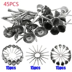 45 шт., набор аксессуаров для дрели, из нержавеющей стали