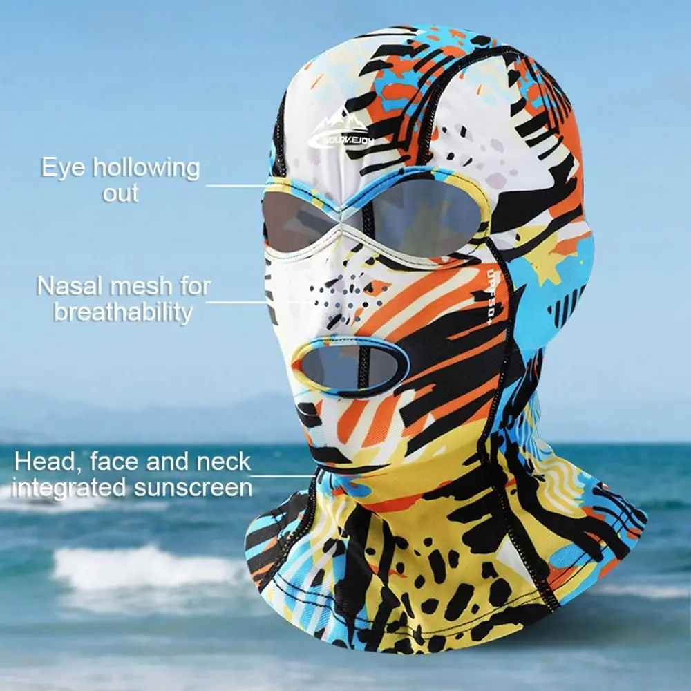 

Sunproof Swimming Cover Diving Hood Ice Ultraviolet-proof Sunscreen Headwear Breathable Unisex Fishing Facekini Men/Women