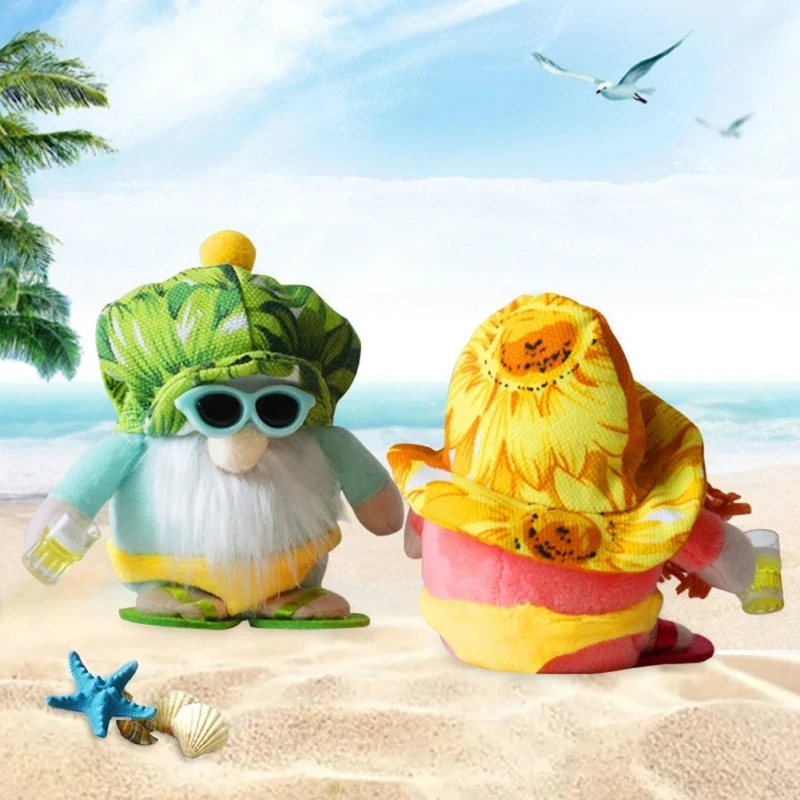 

Seaside Bikini Faceless Doll Hand-Sewn Plush Midget Dolls Creative Party Decorations Home Decoration The Perfect Holiday Gift