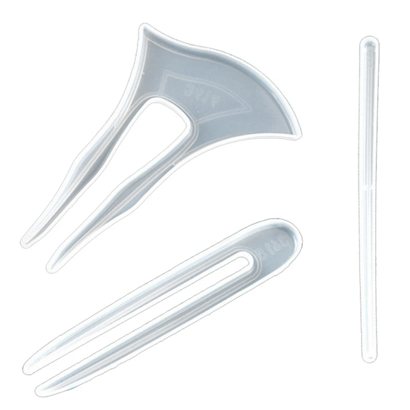 

«Сделай сам», Шпилька для волос, силиконовая форма, классический ручной работы, кристалл, стиль ретро, топор, Шпилька для волос, палочки для е...