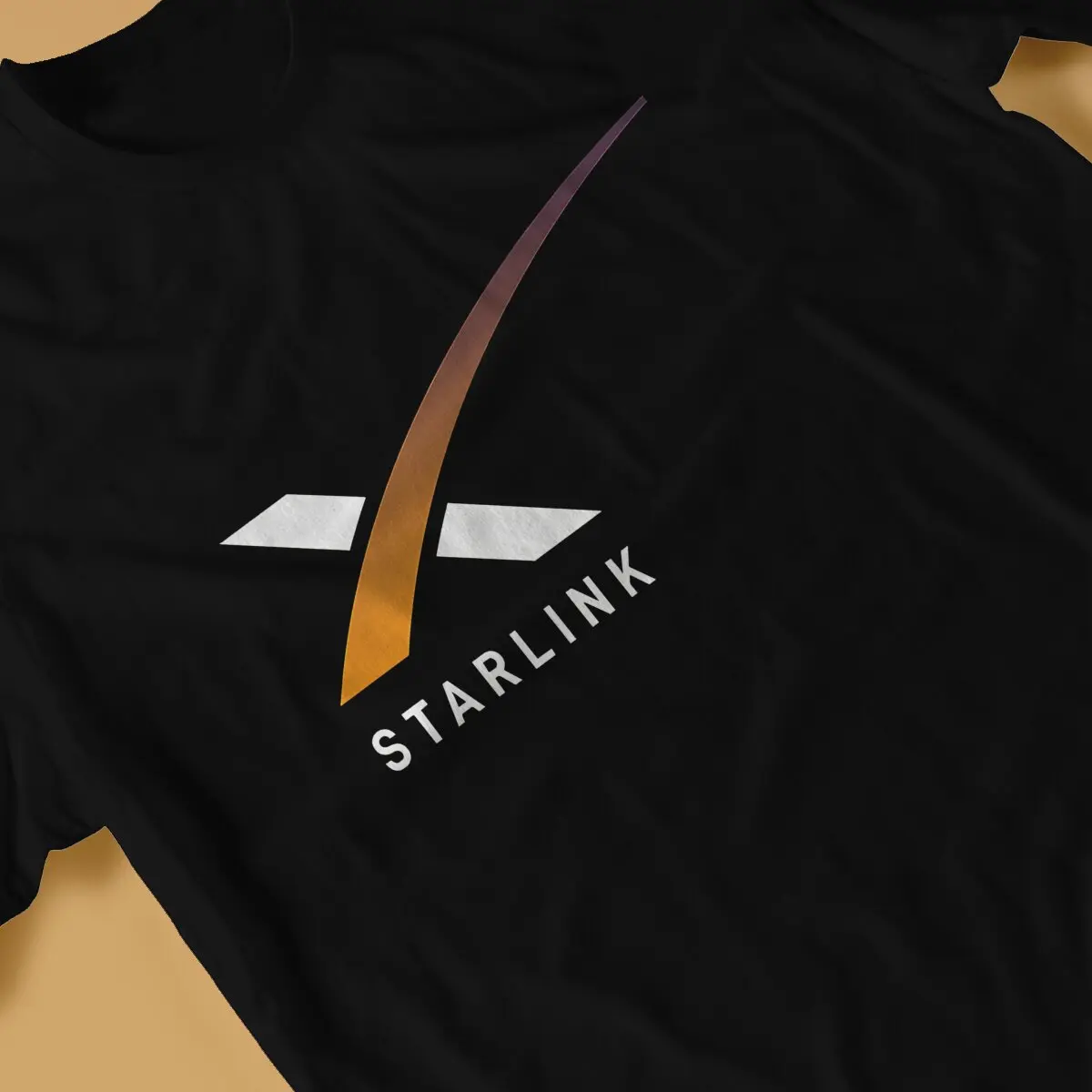 Мужская футболка из полиэстера Space X Starlink