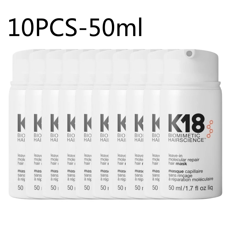 

Маска для восстановления волос K18, 50 мл, 10 шт.