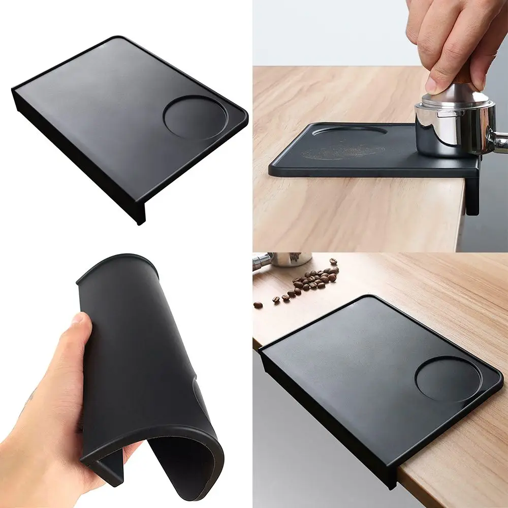 

Pad Non-Slippery Anti-Slip Soft Odorless Coffee Tamp Mat Espresso Silicone Mat for 51mm 53mm 58mm Coffee Tamper Mat